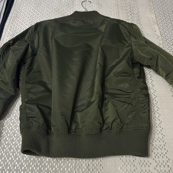 Alpha Industries Bomber Jacket - size S - Picture 10 of 10
